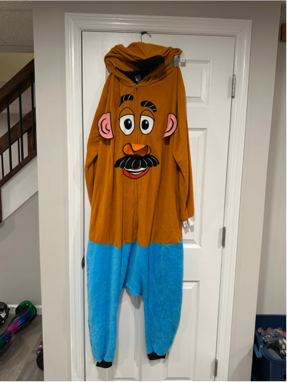 Disney Toy Story Mr. Potato Head Costume L/XL Brown Blue